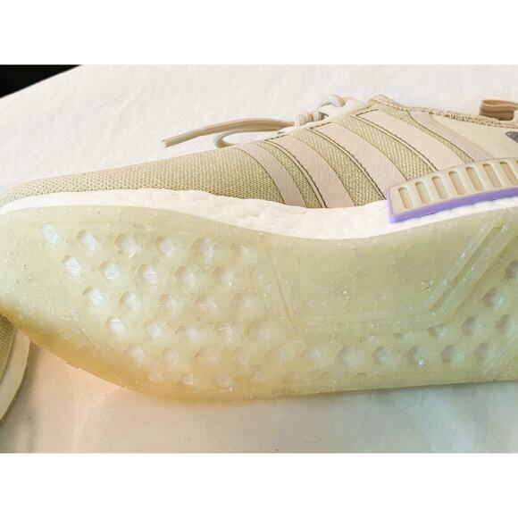 NEW-Adidas NMD R1-Gray/Purple Colorway-Size W6.5 - Picture 10 of 11